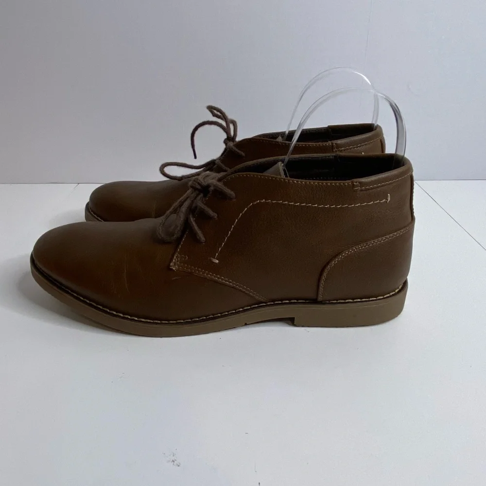 Men's Dexter Comfort Memory Foam Brown Lace up Ankle Boots Size‎ 13